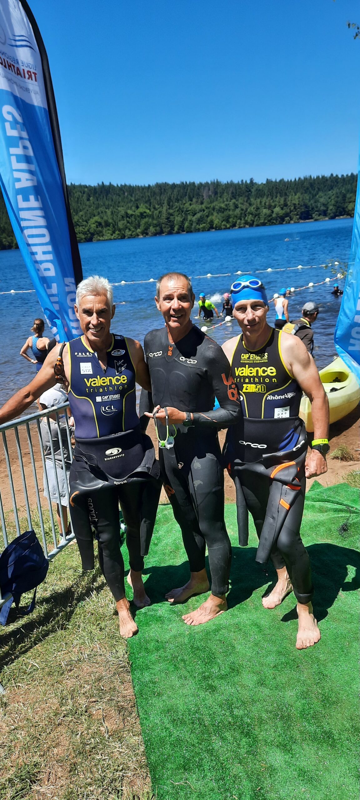 Lire la suite à propos de l’article Triathlon M du lac du Bouchet (10-07-2022)