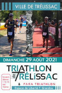 Lire la suite à propos de l’article Triathlon S de Trélissac (29-08-2021)