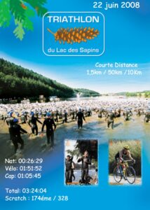 Lire la suite à propos de l’article Triathlon M du lac des Sapins (22/06/2008)